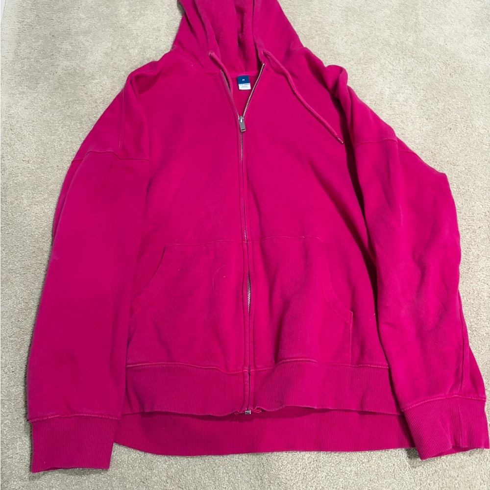 Old Navy Pink Hoodie Sweatshirt